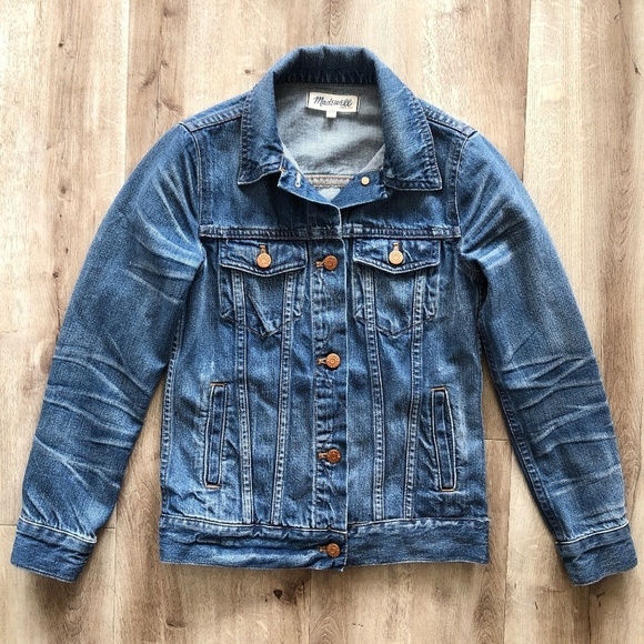 Madewell, Denim Jacket, Jean Jacket, Size XXS, Nice Condition - Picture 3 of 13